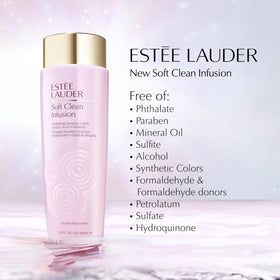 Estée Lauder essence being poured into hand to demonstrate easy application