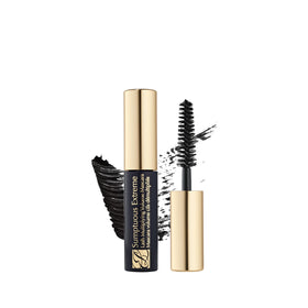 Estée Lauder Sumptuous Extreme front compact tube showing sleek travel packaging and brand