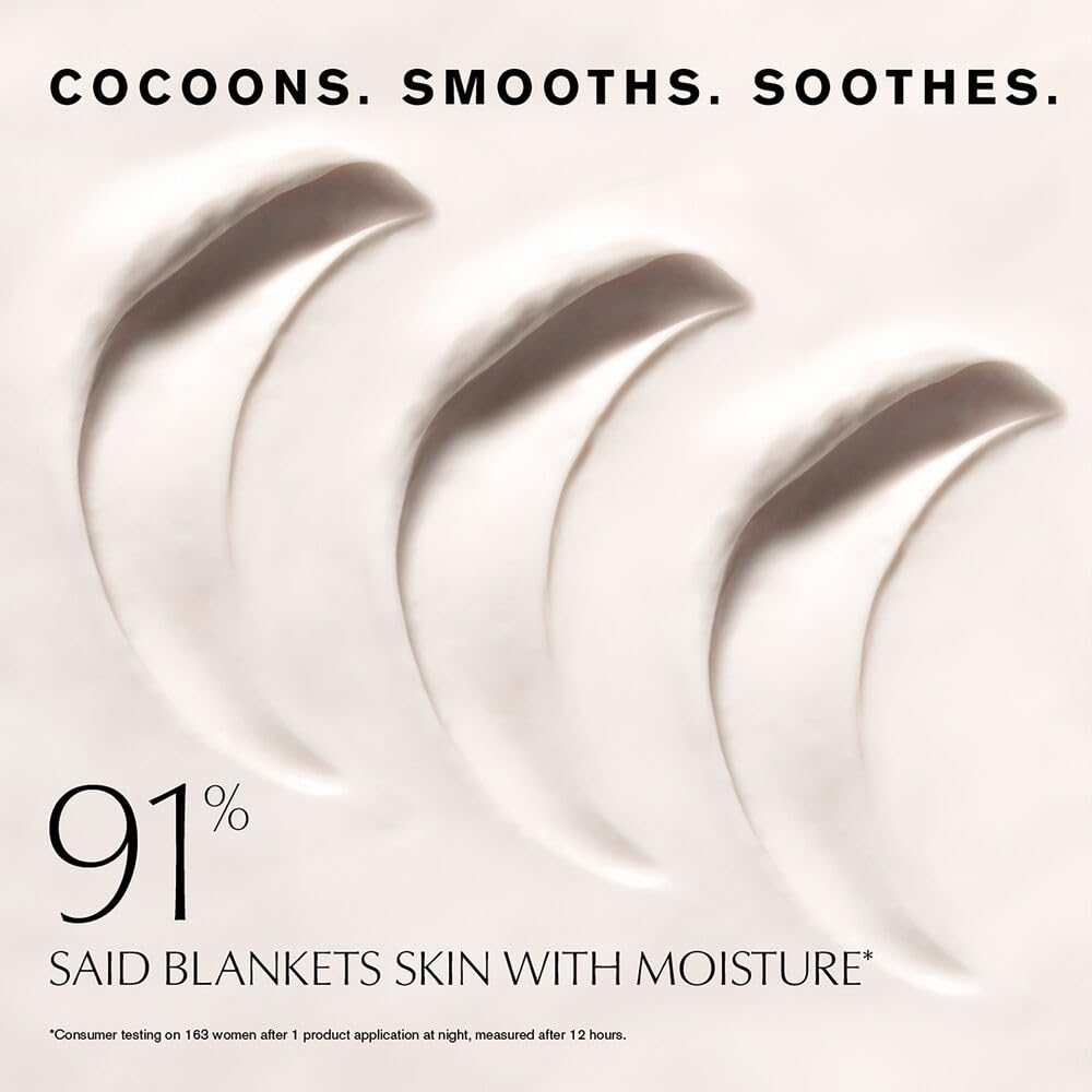 Estée Lauder texture close-up displaying silky second-skin finish and hydration