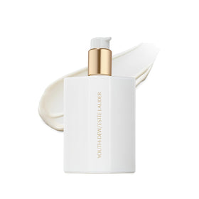 Estée Lauder Youth‑Dew front bottle showing elegant label and size benefit