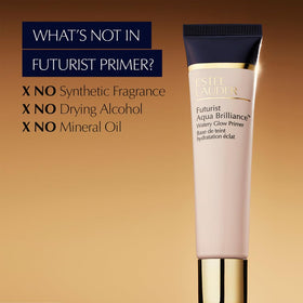 Estée Lauder Futurist ingredient focus showing hyaluronic acid and glycerin benefits