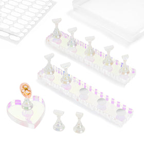ESUOHYM front packaging showing aurora and white stands, professional presentation benefit