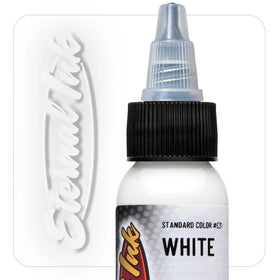 Eternal Ink white front bottle showing clear branding and size