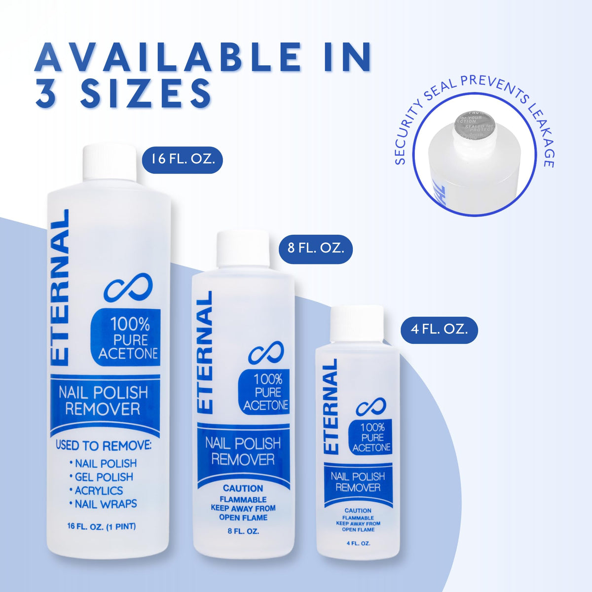 Eternal at manicure station showing professional home-use convenience benefit