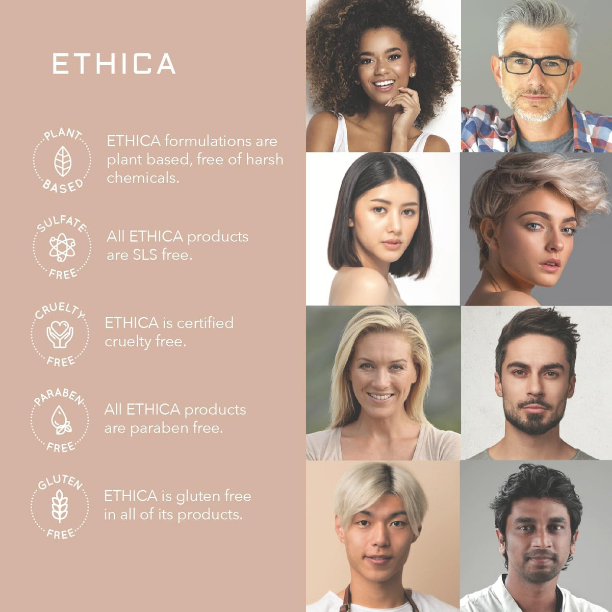 Ethica Beauty creamy lather texture close-up showing moisturizing foam