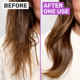 Ethique conditioner bar paired with smoothing shampoo to show complementary routine benefits