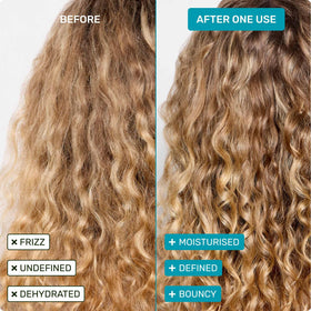 Ethique conditioner bar paired with Curl-Defining shampoo bar for matched routine