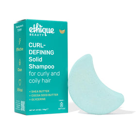 Ethique Professor Curl front packaging showing brand and eco benefits