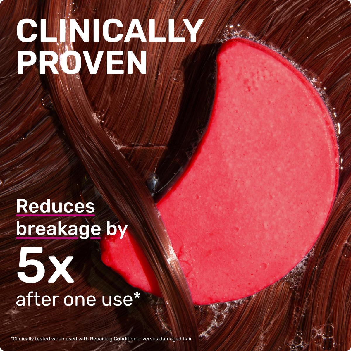 Ethique shampoo bar beside a coin showing compact size for travel convenience