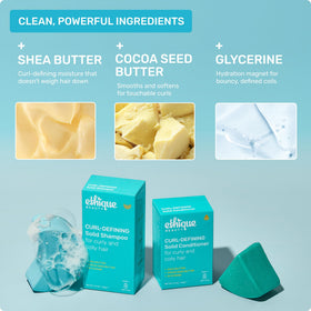 Ethique close-up texture of bar showing shea and cocoa butter richness