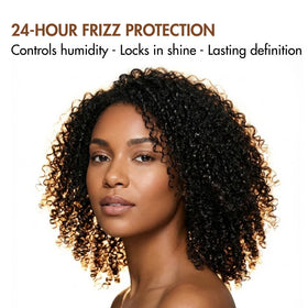 ETNIKER flaxseed and coconut ingredients showcasing natural conditioning