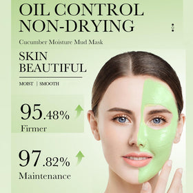 Etuanxi Cucumber mask creamy texture close-up soothing and cooling feel