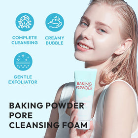 ETUDE micro baking powder particles detail highlighting deep clean action