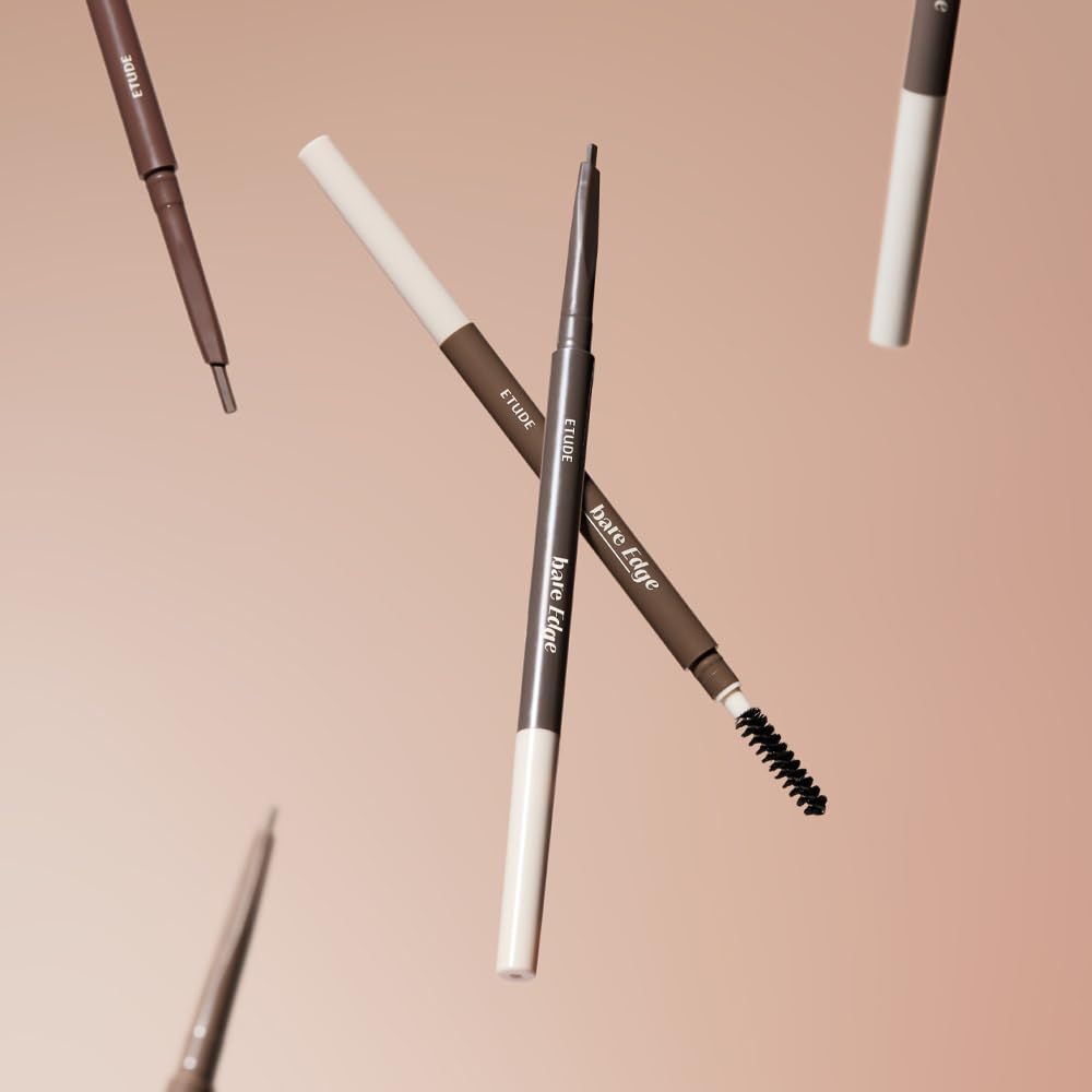 ETUDE bare edge detail hexagon shape focusing on tip geometry for precise lines