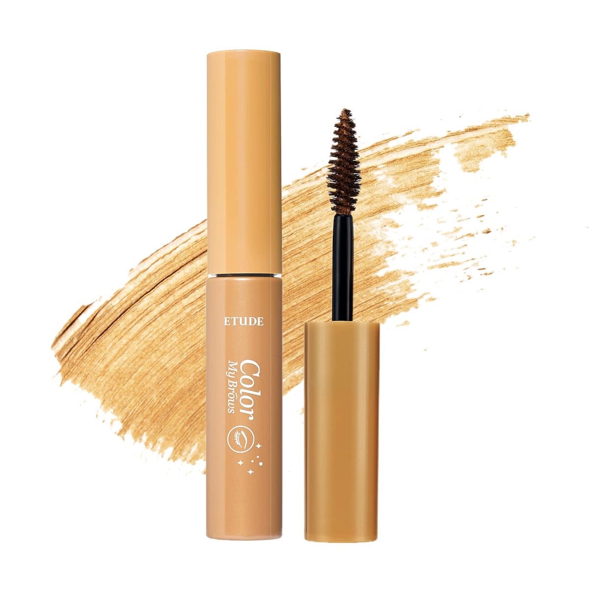 ETUDE front packaging showing Blondie Brown shade and compact tube benefit