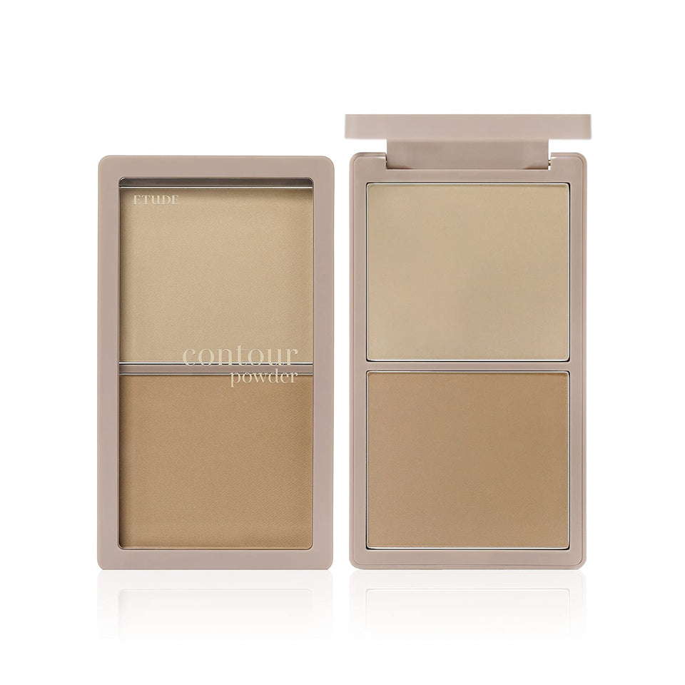 ETUDE front view of palette showing compact design and travel convenience