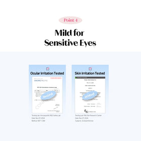 ETUDE ingredients label close-up highlighting biotin and argan oil conditioning benefit