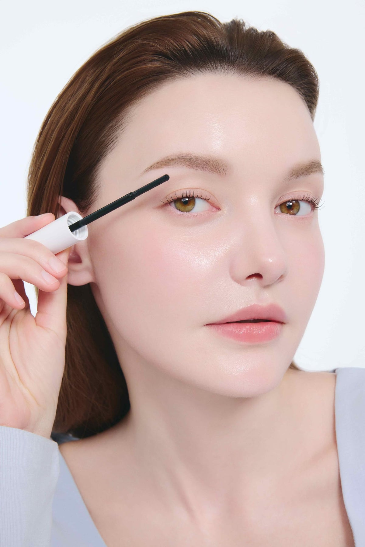 ETUDE nighttime vanity scene showing remover as part of lash-care evening routine