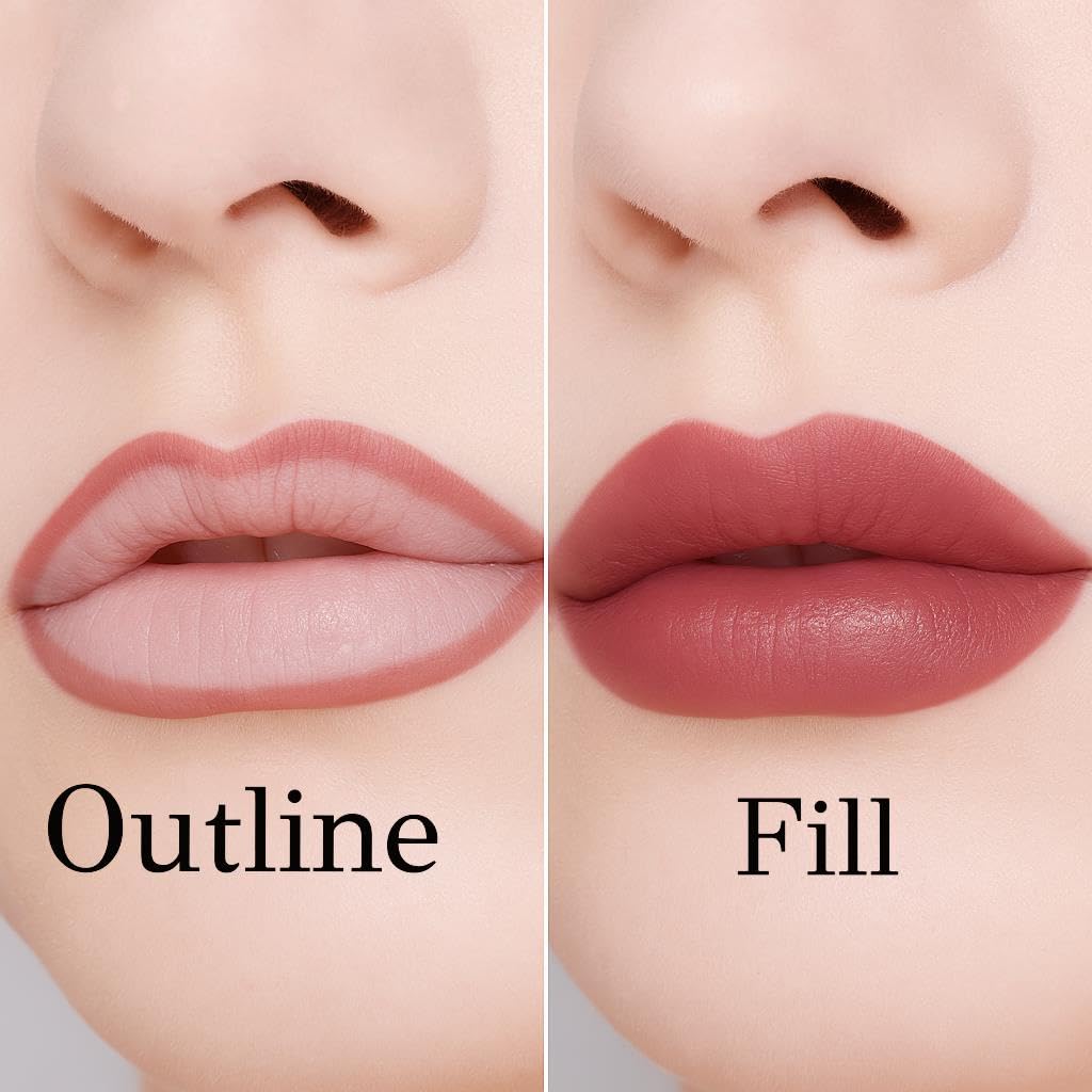 ETUDE gradient lip demo illustrating easy Korean ombré effect