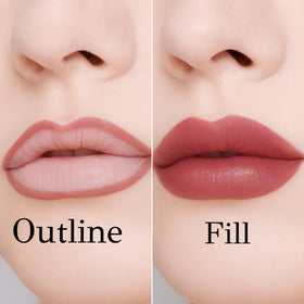 ETUDE gradient lip demo illustrating easy Korean ombré effect