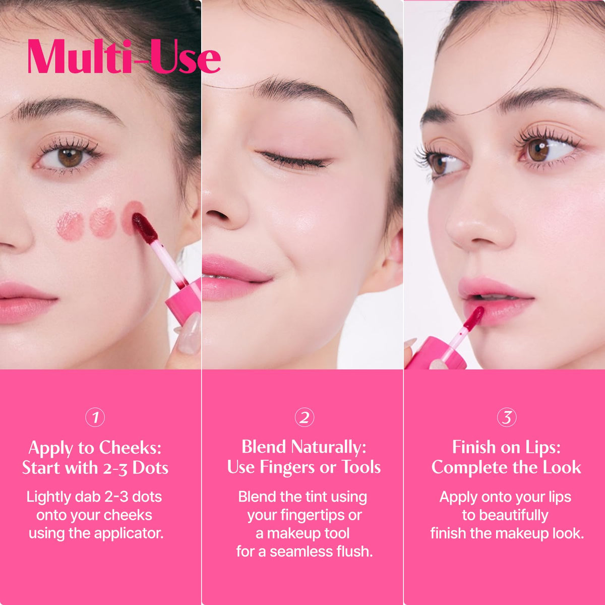 ETUDE Cherry Ade tube shot highlighting bright pigment for bold lip looks