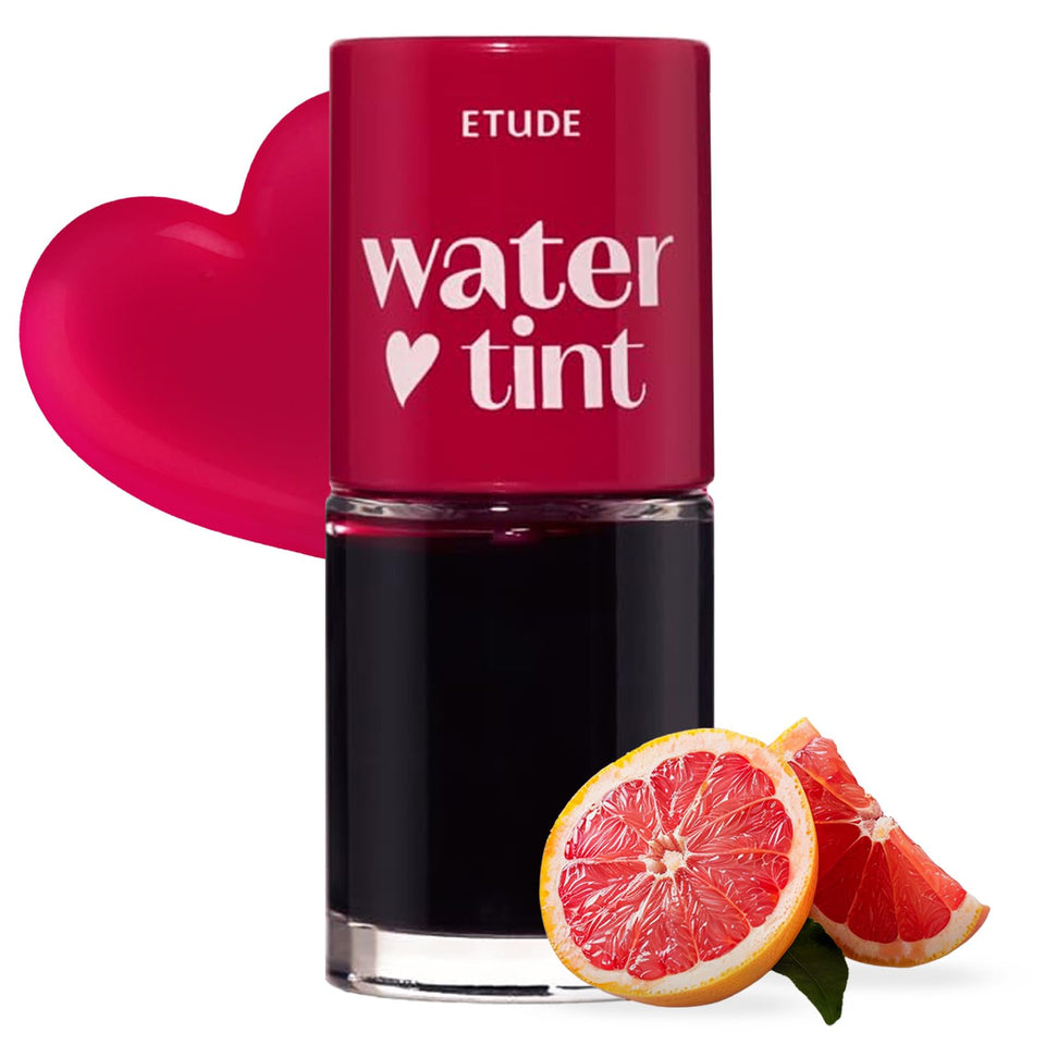 ETUDE front tube showing Red Grapefruit Ade shade and compact design