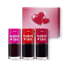 ETUDE model applying tint in a casual setting showing natural, non-sticky finish