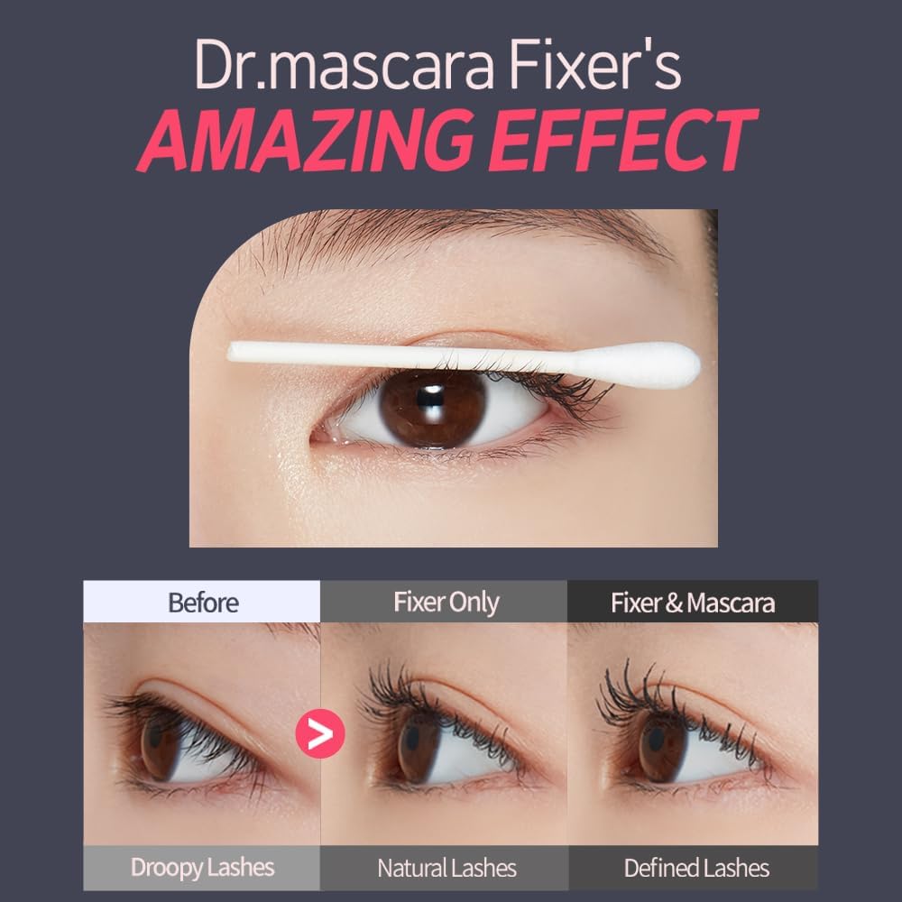 ETUDE before and after lashes demonstrating lifted curl and defined separation benefit