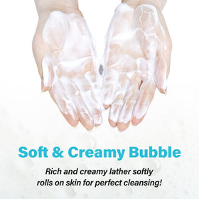 ETUDE face wash staged in bathroom indicating easy everyday use
