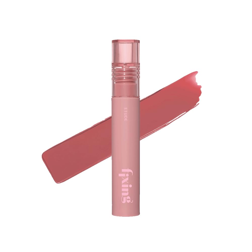 ETUDE fixing tint front packaging showing sleek tube and mauve label for easy selection