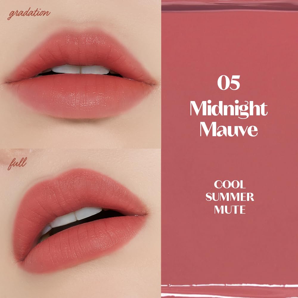 ETUDE fixing tint texture swipe on arm showing rich pigment and blendable finish