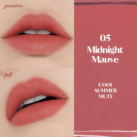 ETUDE fixing tint texture swipe on arm showing rich pigment and blendable finish