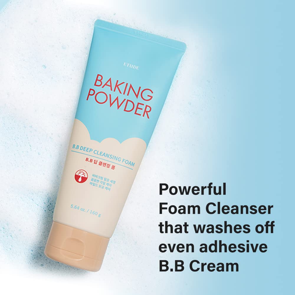ETUDE creamy foam texture closeup revealing rich lather benefit