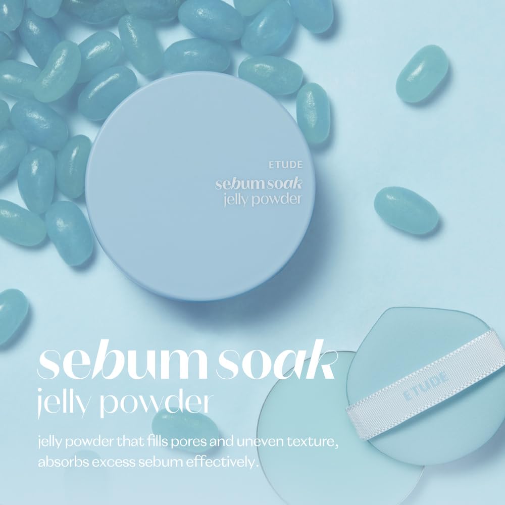 ETUDE jelly-balm texture close-up demonstrating smooth pore-filling finish
