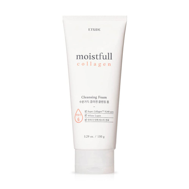 ETUDE front packaging showing bottle and label, highlights gentle cleansing