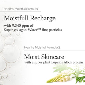 ETUDE collagen water droplet detail, emphasizes small-particle hydration