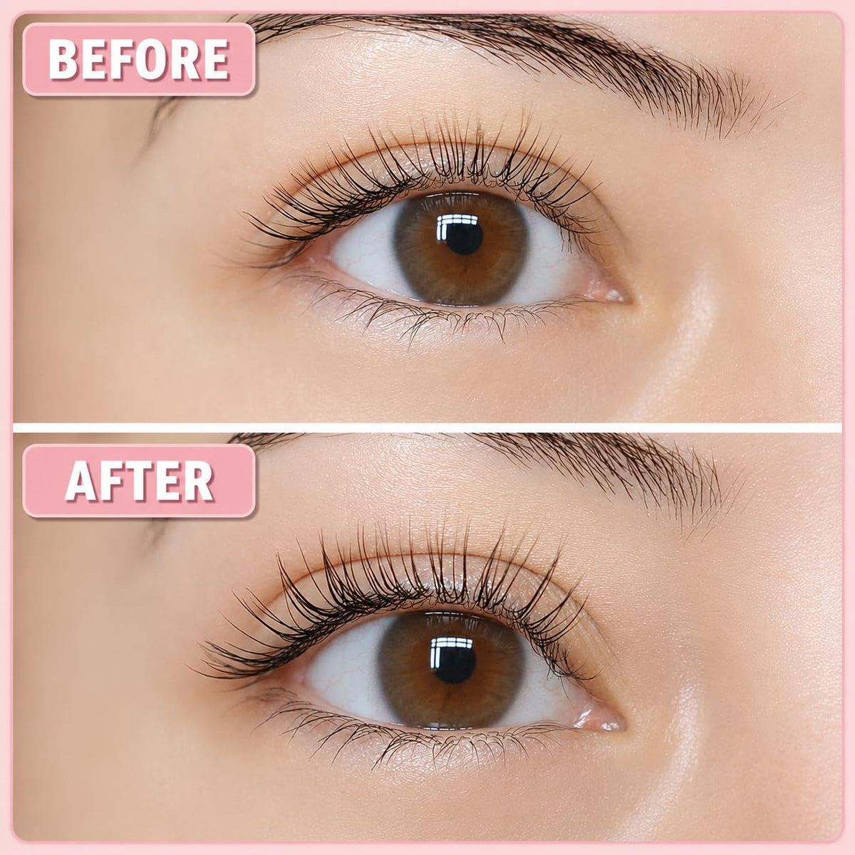 ETUDE close-up of applicator tip delivering precise lash-line application