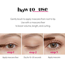 ETUDE on model daytime look demonstrating natural lift and definition