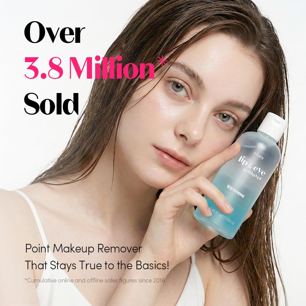 ETUDE oil drop texture on skin demonstrating dissolving power benefit