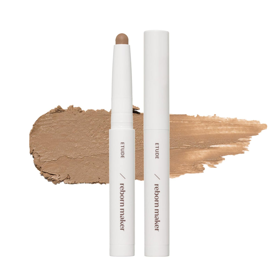 ETUDE front packaging of Reborn Maker Contour Stick, easy identification and gifting
