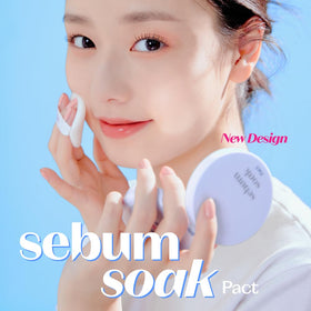 etude open compact showing white mineral powder for oil absorption