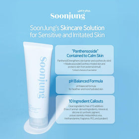 ETUDE SoonJung pump detail showing hygienic dispenser and easy dosing
