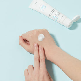 ETUDE jar on bathroom shelf styled to show everyday routine compatibility benefit