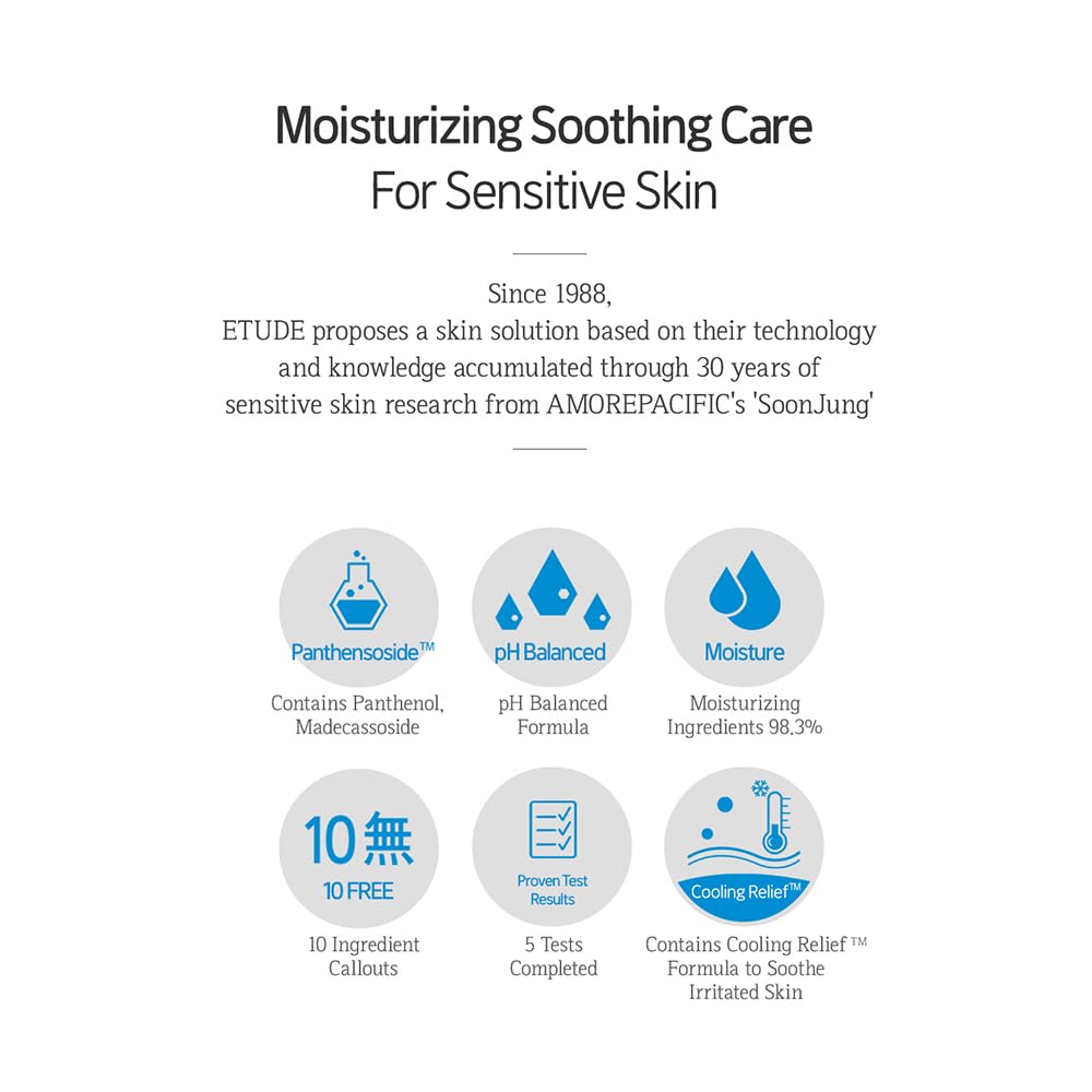 ETUDE SoonJung toner poured to show lightweight texture and fast absorption