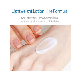 ETUDE SoonJung held in hand to show 130ml size and travel-friendly volume