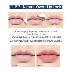 ETUDE blended stroke with fingers showing seamless finish and soft edges