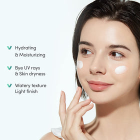 ETUDE shade 21AD swipe demonstrating subtle tint and even skin tone