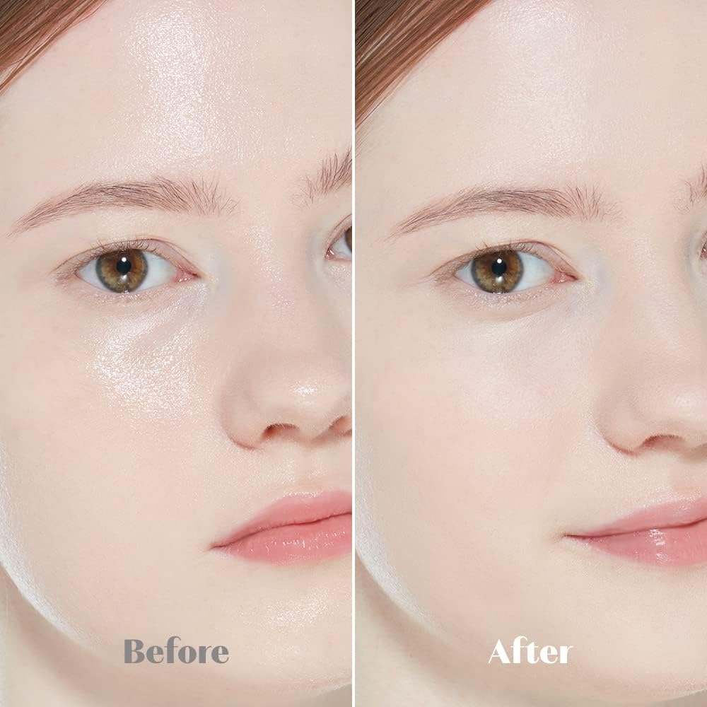 ETUDE open sifter top view revealing fine translucent powder for controlled dispense