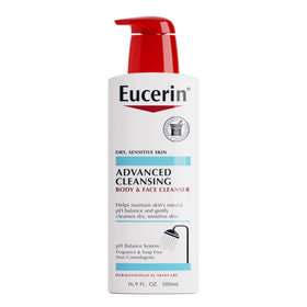 Eucerin front label showing product name and unscented benefit