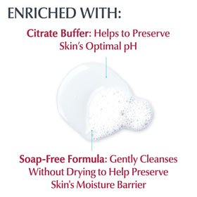 Eucerin pump dispensing cleanser for easy, mess-free application